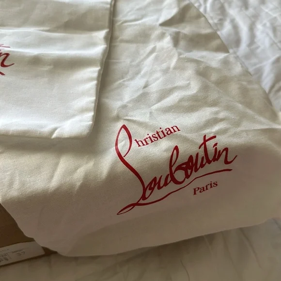 NEW Christian Louboutin LOUBI DUNISS 100 Size 37 - Picture 8 of 10